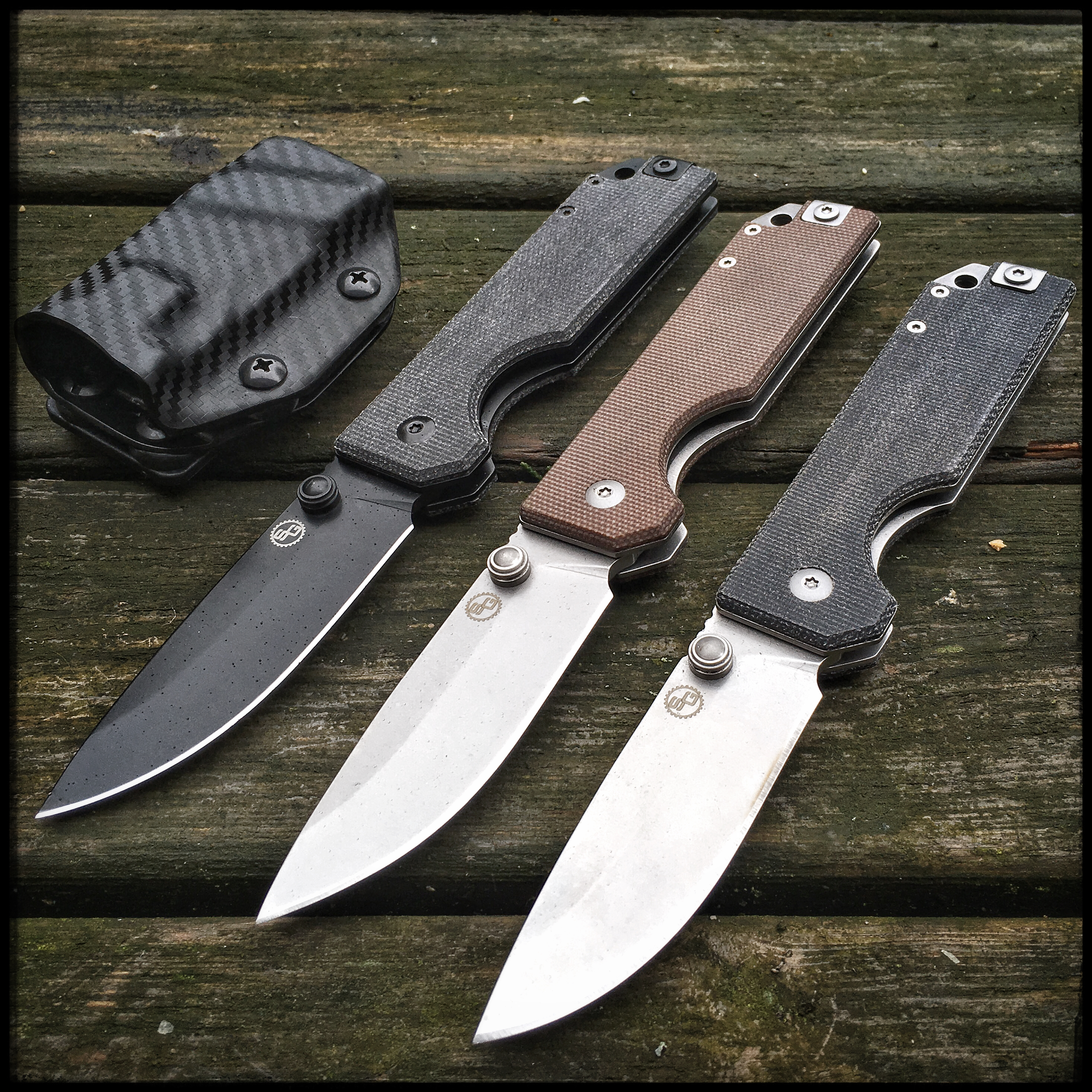 3 Ausus Knife and Kydex Sheath